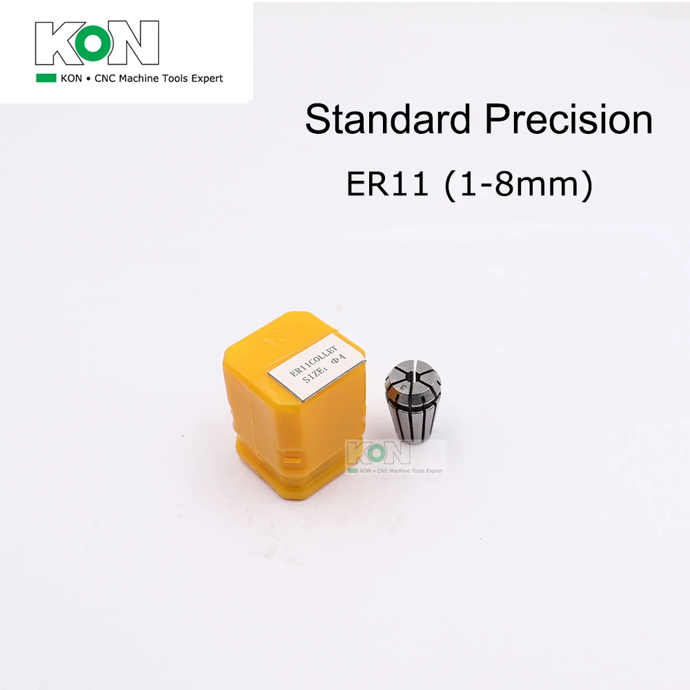 

[ChinaKON] ER11 Collet ER11 1-8mm 1.5mm 2.5mm 3.175mm 6.35mm CNC Spring ER Collet Milling Machine ER11 Standard Precision