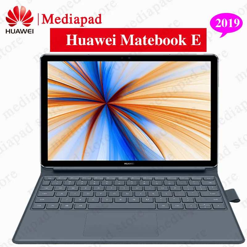 Ноутбук HUAWEI MateBook E 4G 12 дюймов 2160x1440 пикселей Восьмиядерный поддержка OTG отпечаток