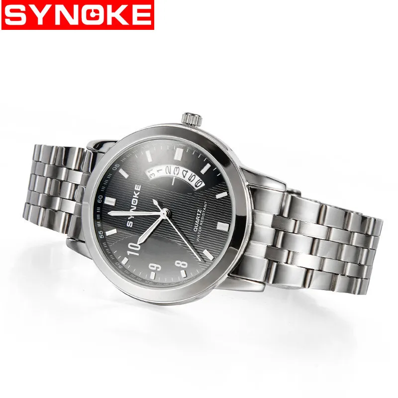 SYNOKE laies часы Мужские Бизнес часы водонепроницаемые кварцевые часы Montre femme Relogios para homem Montres pour homme женские часы