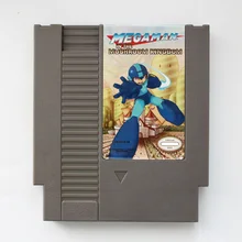 Мега человек в гриб 72 шпильки карточная игра для 8-битный игровой плеер