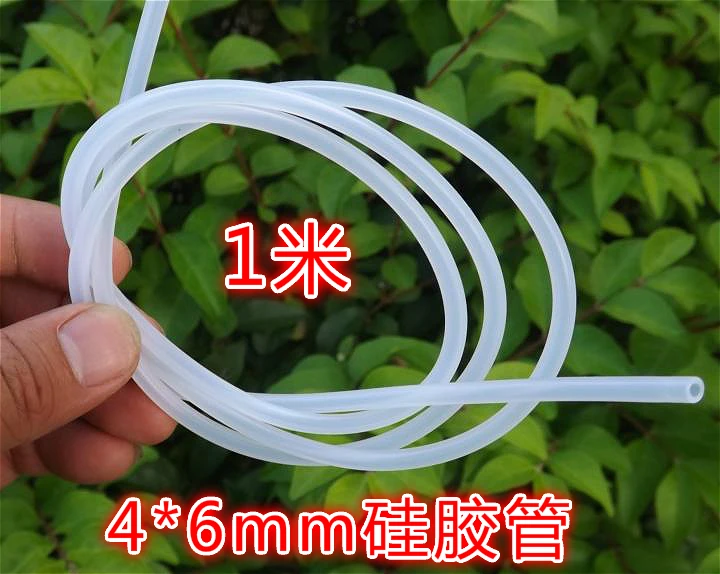 1m 2*4mm 3*5mm 4*6mm silicone tube miniature trachea
