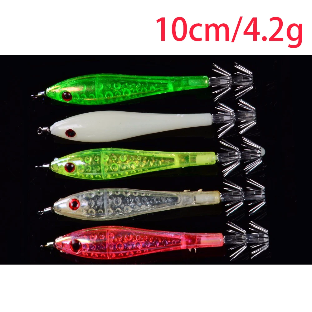 Мягкая рыболовная приманка Balleo 5 шт./лот 10 см/4 2 дюйма|lure octopus|fishing luresoft lure |
