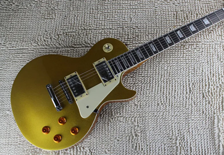 

Hot Sale Firehawk Gold Top VOS Goldtop Rosewood Fingerboard Mahogany Body & Neck Standard Electric Guitar
