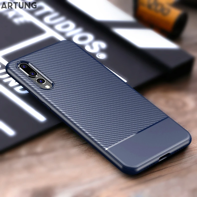 

Case for Huawei P20 Pro Lite Soft TPU Bumper Airbag Anti-knock Cover Protective Mobile Phone Bag