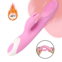 Rabbit Vibrator 7 mode G Spot Vagina Shocker Sex Product Clitoris Stimulator Female Masturbator Dildo Vibrator Sex Toy for Woman