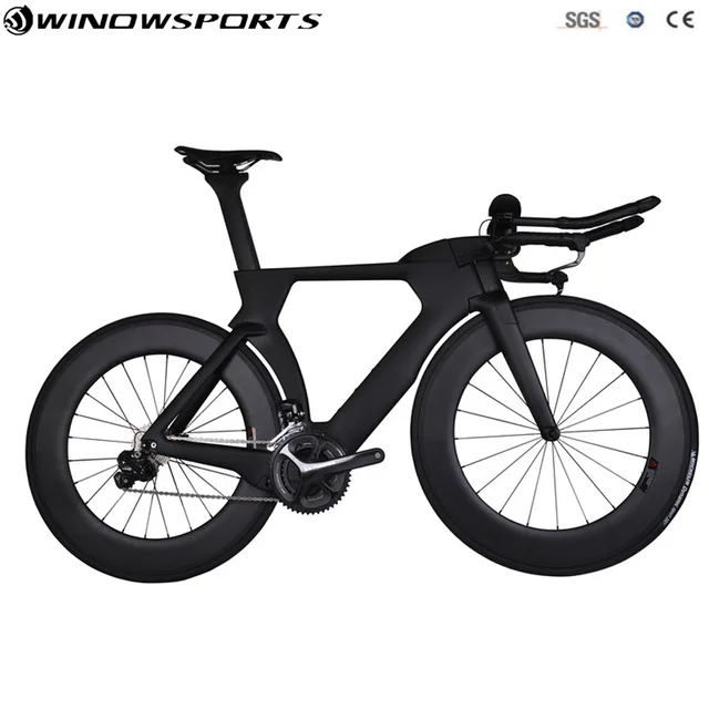 Best Offers aero carbon time trial bicycle full triathlon TT bike 22 speed Aero carbon tt bicycle bike frame 48/51/54/57cm