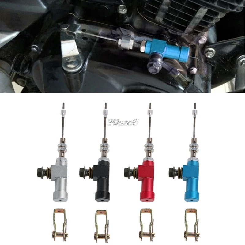 Bomba de freno de barra de cilindro maestro de embrague hidráulico de motocicleta de aluminio M10x1.25mm bombas de freno frenos de motocicleta DropShip Bomba de freno de barra de cilindro maestro de embrague hidráulico de motocicleta de aluminio M10x1.25mm bombas de freno frenos de motocicleta DropShip