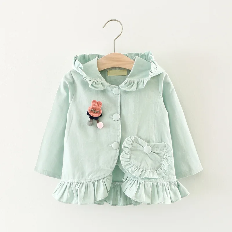Autumn Baby girls jacket Baby Outerwear Infant sweet Princess