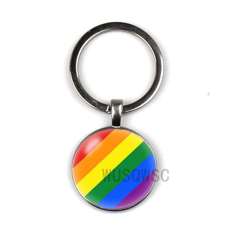 WUSQWSC Pride lgbt подарок для девушек брелок ключей сувенир ювелирные изделия|Брелоки| |