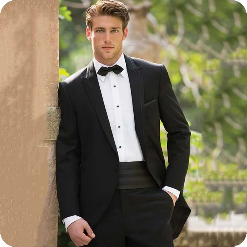 Classic Black Two Piece Tailcoat 