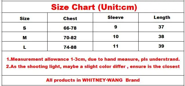 whitney size