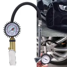 High Precision Tire Pressure Gun Gauge Manometer Air Inflator with Hose for Universal Cars High Quality