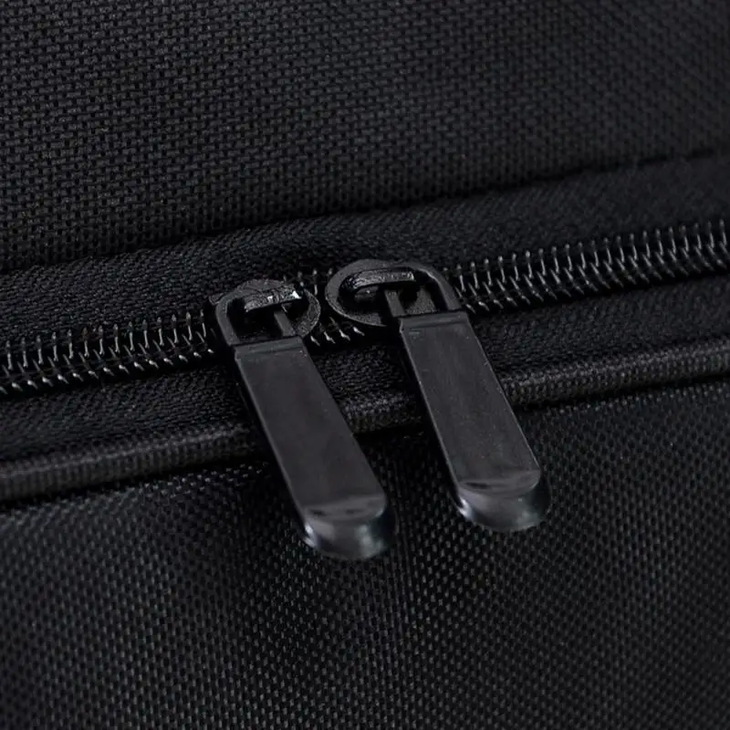 Деловые портативные унисекс нейлоновые компьютерные сумки на молнии для ноутбука простые сумки портфель черный