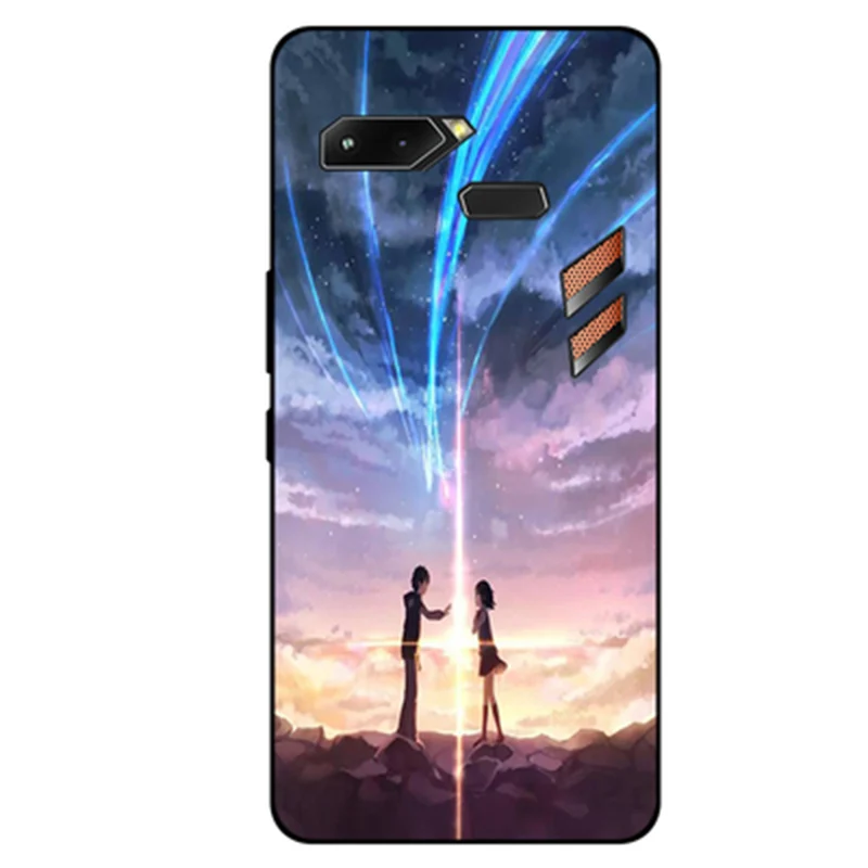 Чехол для ASUS ROG game мягкая задняя крышка с изображением звездного неба ZS600KL Z01QD