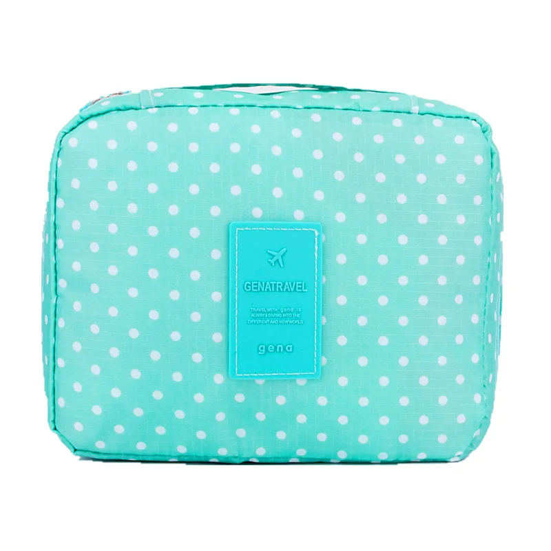 Snailhouse цветочная ткань переносная дорожная сумка для мытья Дорожная сумка для хранения квадратная косметичка для ванной водонепроницаемый чехол для хранения сумки - Цвет: green dian