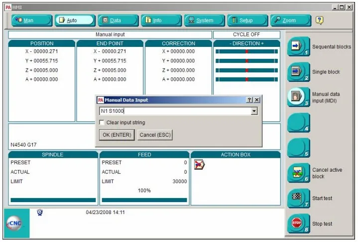 software 1 PA8000