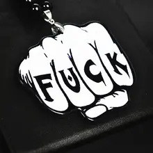 Car Auto Fashion Pendant JDM Interior Rear View Mirror Ornament Charm Acrylic Black and White Car-styling Ornament Kistioa