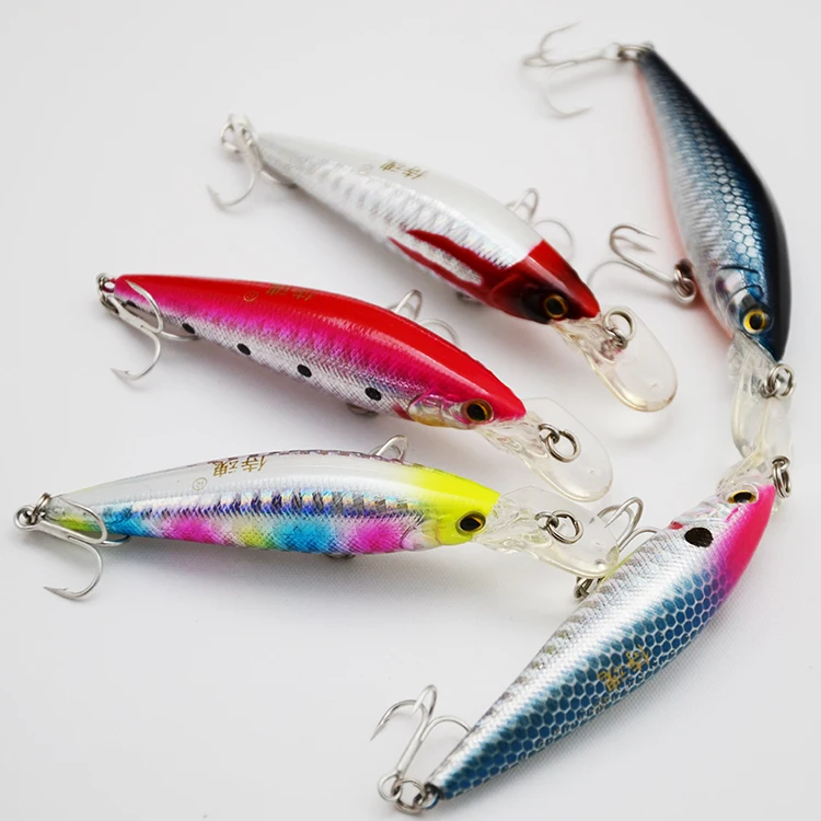

FJORD Hot sale 13color 70mm 8g Fishing Lures Minnow Hard Baits Artificial Baits Magnet Inside All Layer Shot Type Fishing Tackle