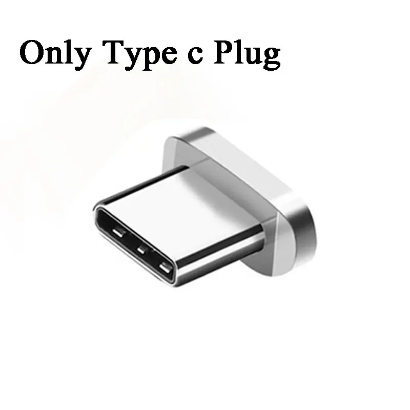 CHARMOON Micro USB для type-C Магнитный адаптер конвертер для Macbook Nexus 5X для OnePlus 6 зарядный Магнитный кабель адаптер - Цвет: Only Type c Plug