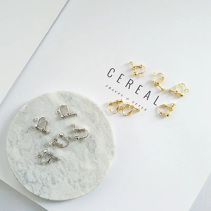 

original design Japanese Wind Army Green Earrings wholesale flocking ball earring female jewellry