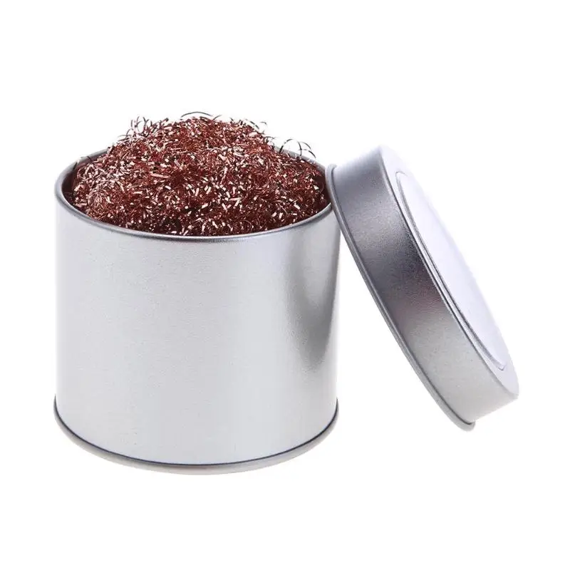 Buy Soldering Iron Tip Cleaning Ball Copper Wire Cleaner for Welding Mould Tool