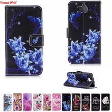 Rosa plum Flip Fall für Huawei Y6 2017 MYA-L11 MYA-L41 Y 6 2017 Fall Telefon Abdeckung für Huawei Nova Junge MYA L11 L41 Ausgestattet Cases