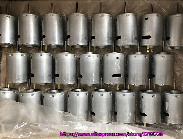 Абсолютно Новый mabuchi 380 DC Мотор 12V ~ 30V RS 380SH 12360 двигатель с угольными щетками для
