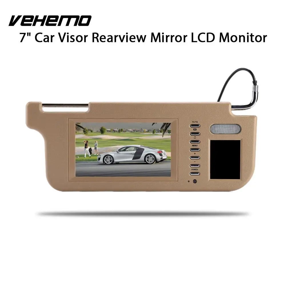 

Touch Universal Premium Sunvisor View Monitor DVD/VCD/GPS/TV Screen Replacement Sun Visor Left Or Right PAL/NTSC