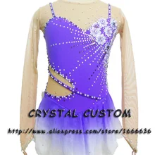 На заказ Катание на коньках для Для женщин Изящные бренд фигурное катание платье для конкурса DR2753