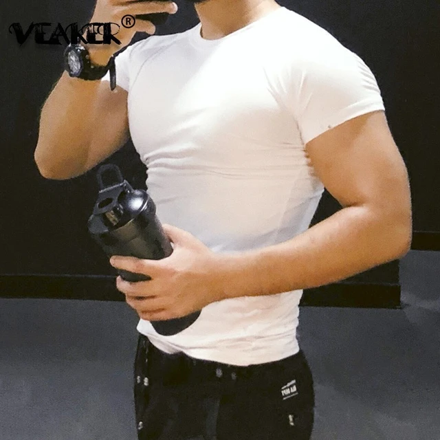 white lycra t shirt