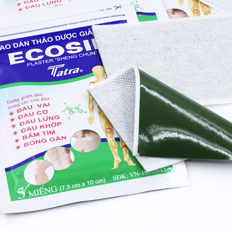 10PCS ECOSIP Authentic Vietnam Pain Relieving Patch Rheumatic Arthritis Cervical Spondylosis Lumbar Pain Relief Massager Therapy-4