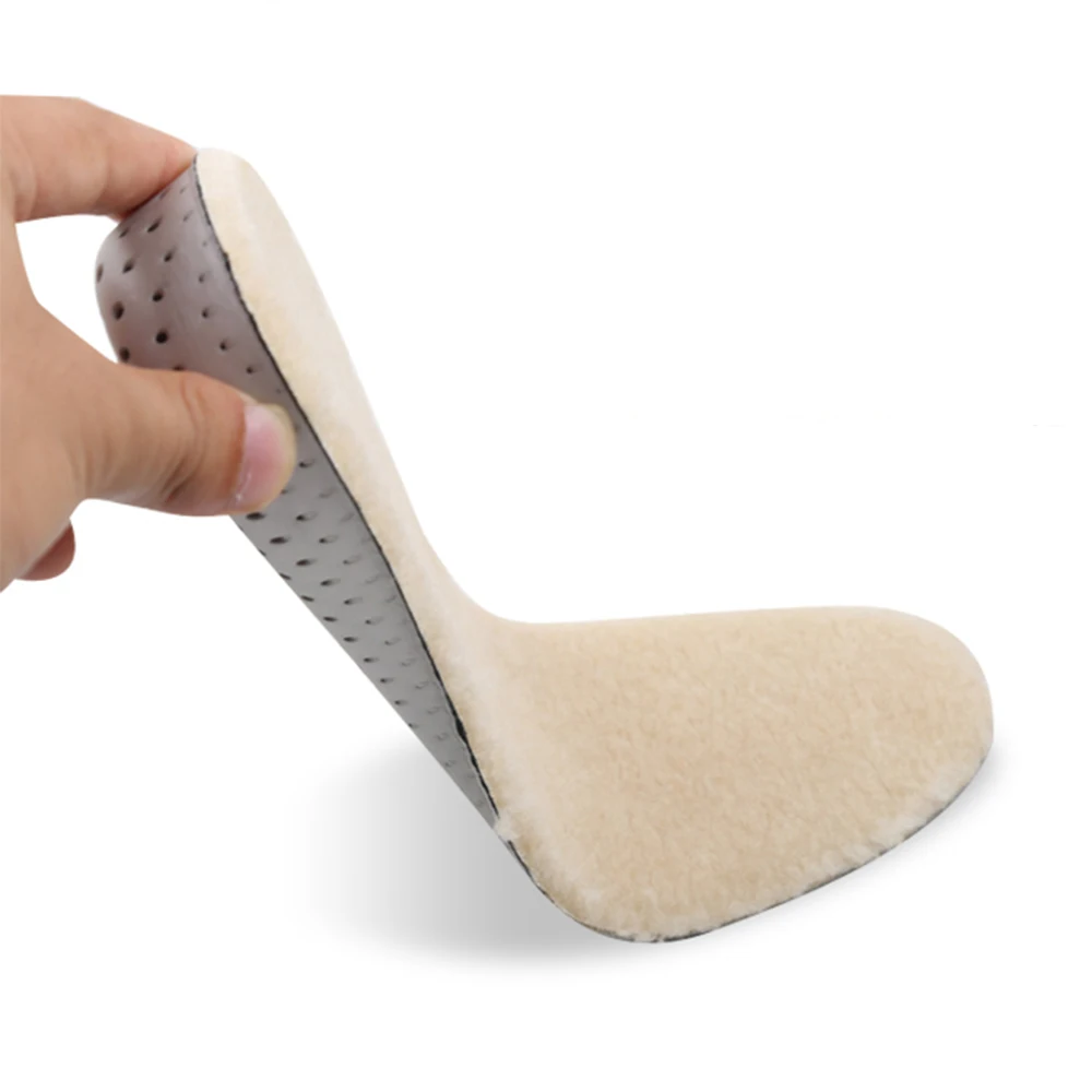 

MWSC Winter New Arrival Unisex Warm Wool Snow Boots Insoles Height Increasing EVA Inserts Shoes Shoepad