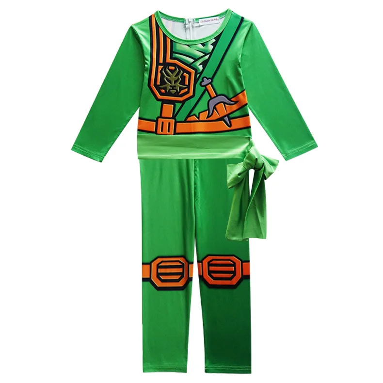 100% Milk Silk fabric Ninjago costume avengers endgame cosplay jacket dress Childrens Day party zeemeerminstaart for boys