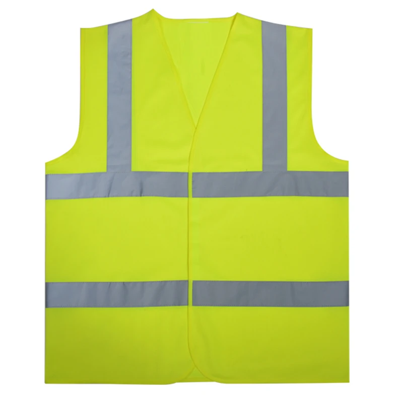 Safety Work Vest Reflective Waistcoat Fluo Yellow and Orange S-XXXL reflective vest,safety vest,high visibility vest,mens work vest