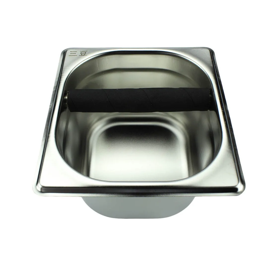 1pc Stainless Steel Tool Accessory Coffee Knock Box for Espress Coffee Maker Machine