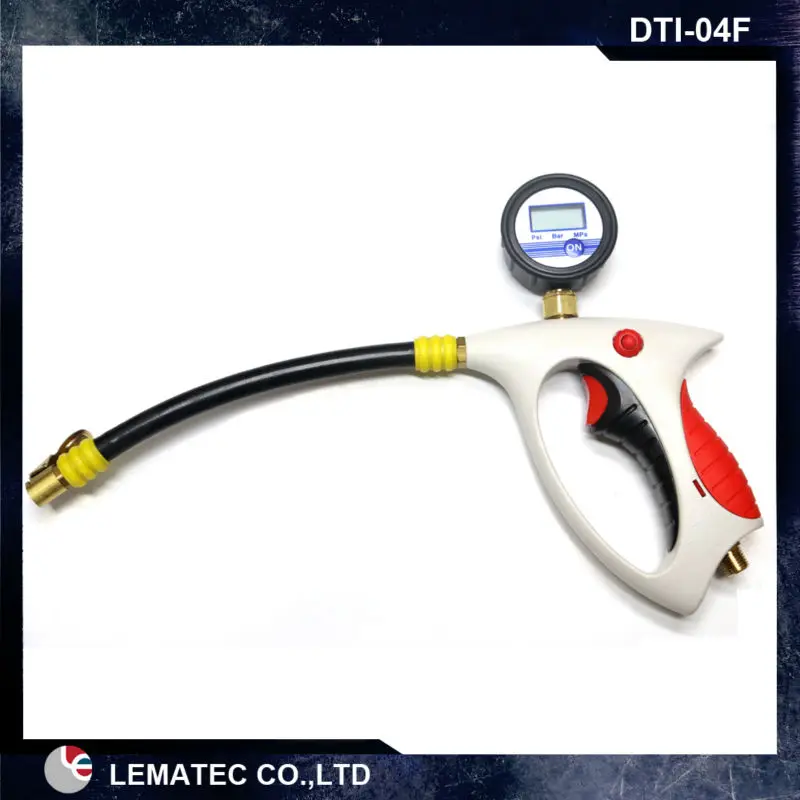 Ergonomic Air Tools Digital Tire Inflator Gun Tire Inflator With Gauge