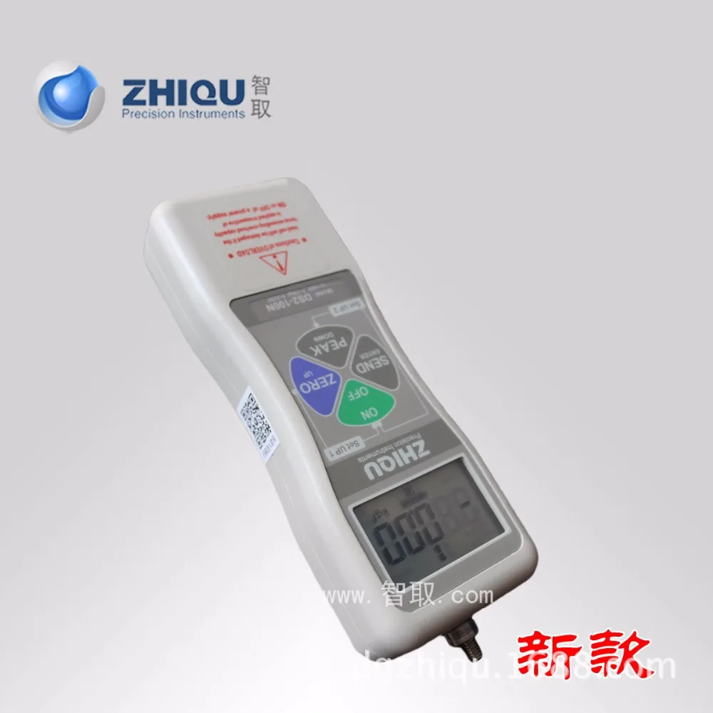 Instrument De Mesure De Force Numérique De Haute Précision DS2-500N 1000N Jauge De Force De Poussée 20N 2 Kg Testeur De Force De Traction Petit Capteur Dynamomètre Trigger Jauge De Traction (couleur