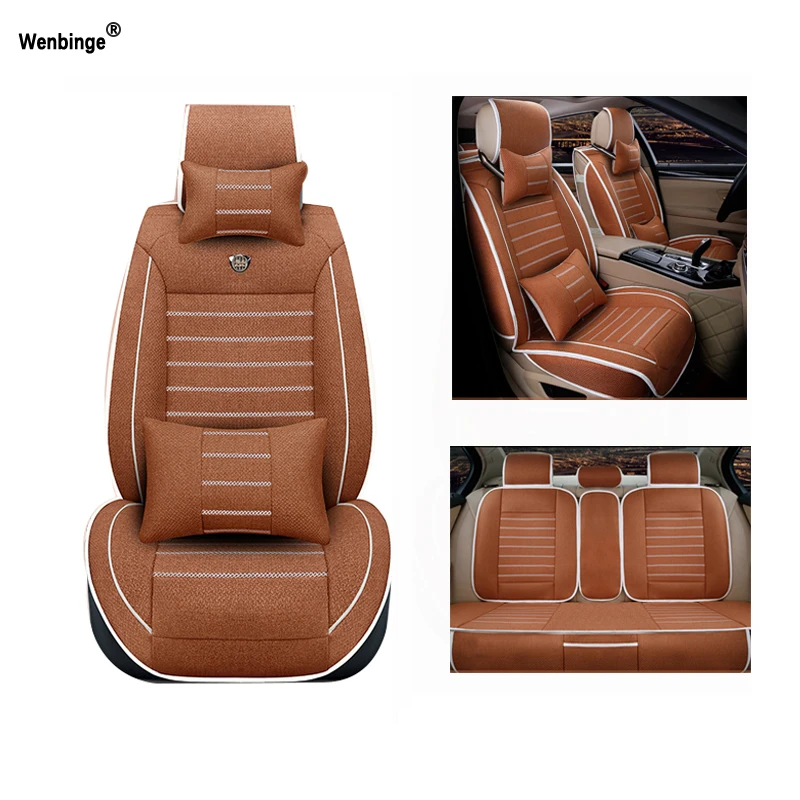 Breathable car seat covers For Ford mondeo Focus 2 3 kuga Fiesta Edge Explorer fiesta fusion car accessories styling