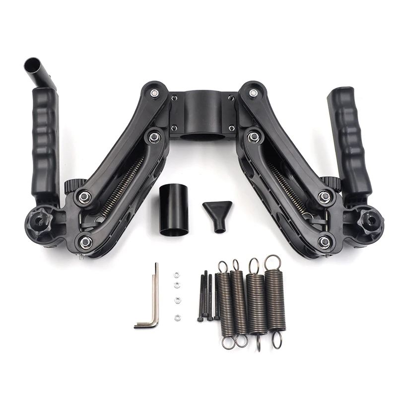 Dual Handle Grip Handheld Handlebar Kit Extension