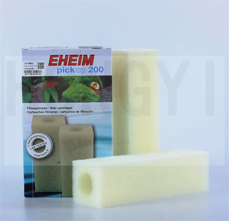 2 pieces/lot EHEIM pickup low water level filter replace the cotton built-in filter special cotton pickup45/60/160/200 6