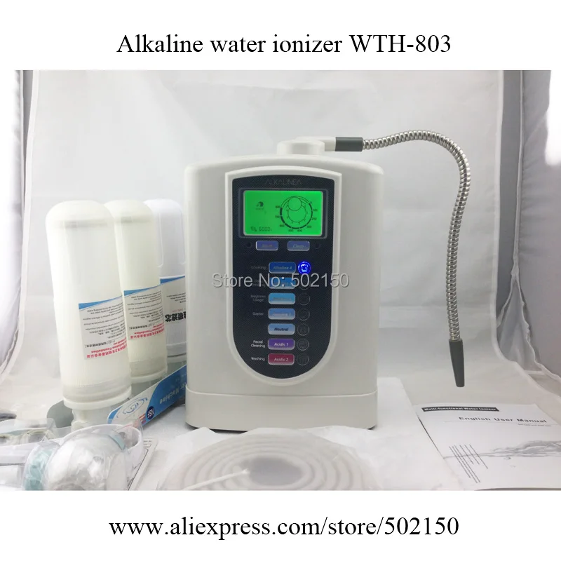 

Wholesale new Alkaline Water Ionizer WTH-803 with best price and pre filter set, free shipping to USA