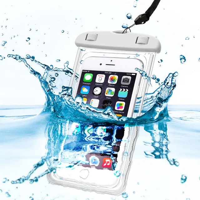 Universal Cover Waterproof Phone Case For Samsung Galaxy S8 Swim Waterproof Case For iPhone X XS MAX 8 5 5s Coque Pouch Bag Case