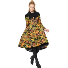 Новое поступление, зимняя Модная тонкая юбка с модным дизайном для девочек пуховое пальто Женская куртка-пуховик 80988-1