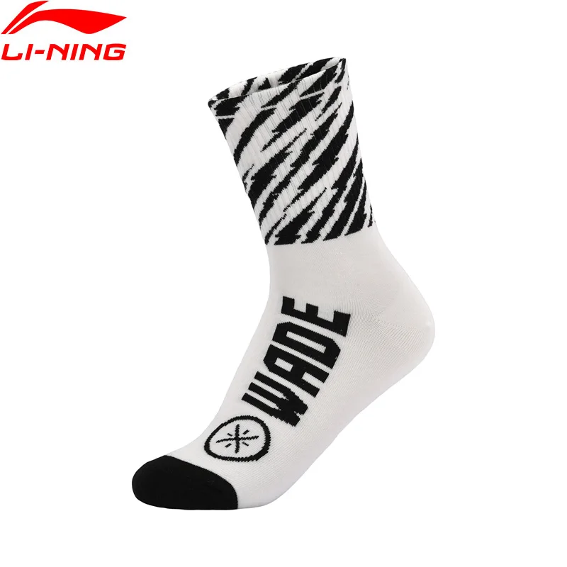 

Li-Ning Men Wade Series Socks AT BACTERIA 24-26 CM LiNing Comfort Sports Sock AWSN155 NWM399