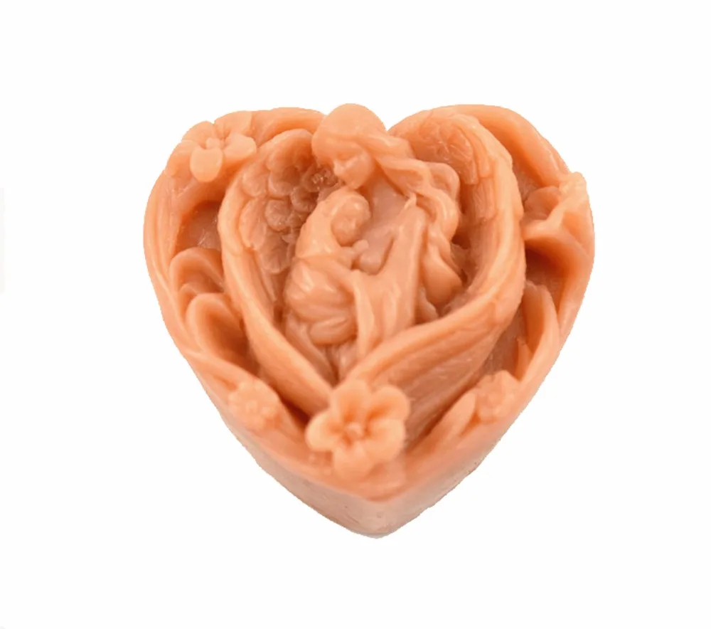 

Baby Angel in Arms Mold S514 Craft Art Silicone 3D Soap Mold Craft Molds DIY Handmade Candle Molds