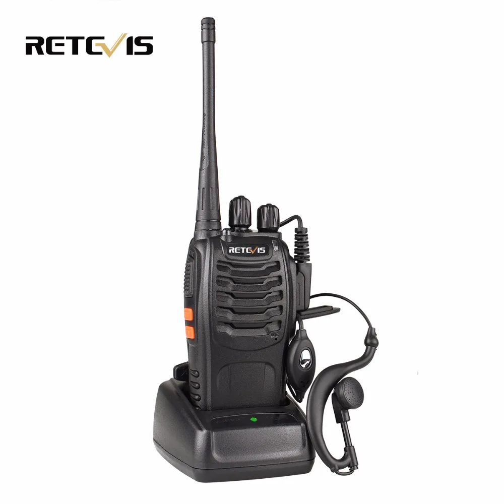 

New Black Baofeng BF-888S Walkie Walkie Retevis H-777 UHF 5W 16CH Portable Two Way Radio Communicator Interphone A9014A