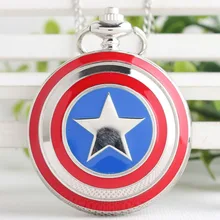 2017 New Wholesale Necklace Watch Vintage Style Bronze Steampunk Lovely Queen Head Pocket Watch For Xmas Gift