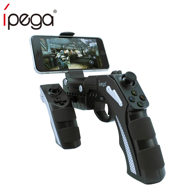 $US $42.88  iPega Joystick Gun For iPhone Android Phone Mobile iPad Tablet Smartphone Controller Gamepad Trigge