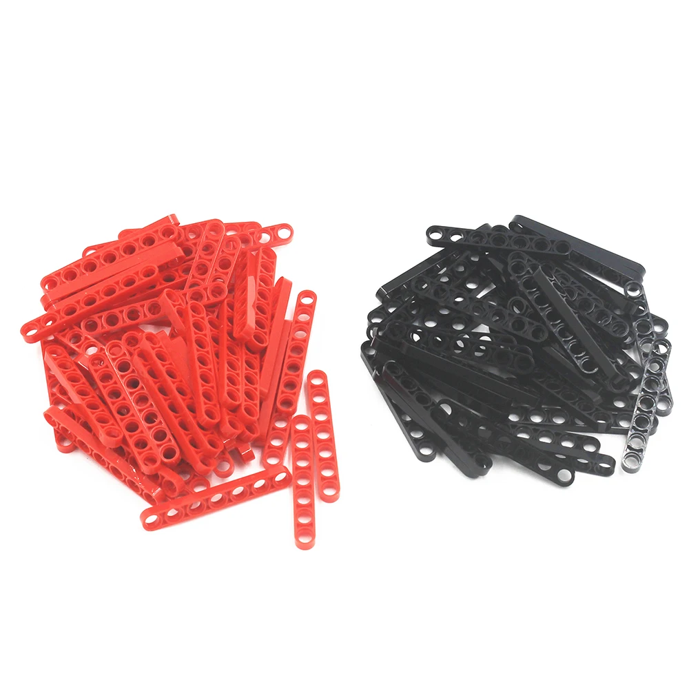 Building Blocks MOC Technic Parts 30pcs TECHNIC 7M HALF BEAM compatible with lego for kids boys toy