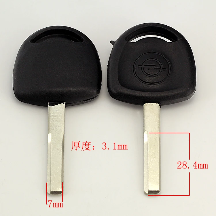 

C237 Plastic double Opel blank key